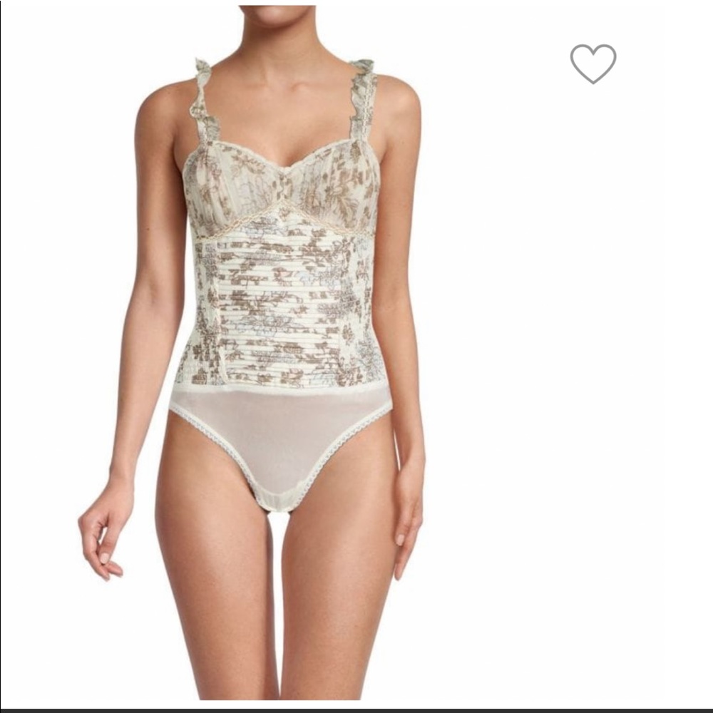 NWT Free People Weekend Plans Bodysuit - Picture 4 of 13